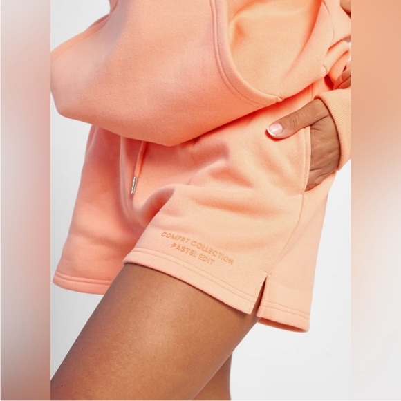 Comfrt Pants - NWOT Comfrt Collection Pastel Edit Heavyweight Sweat Shorts - Coral